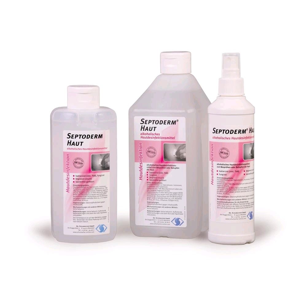 Septoderm farbloses Desinfektionsmittel Haut, Dr. Schumacher