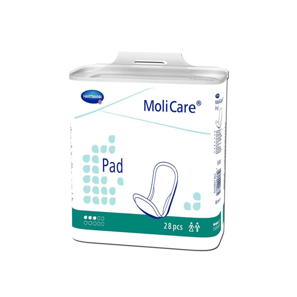 Hartmann MoliCare® Pad Inkontinenzeinlagen, diskret, 28St, 3 Tropfen