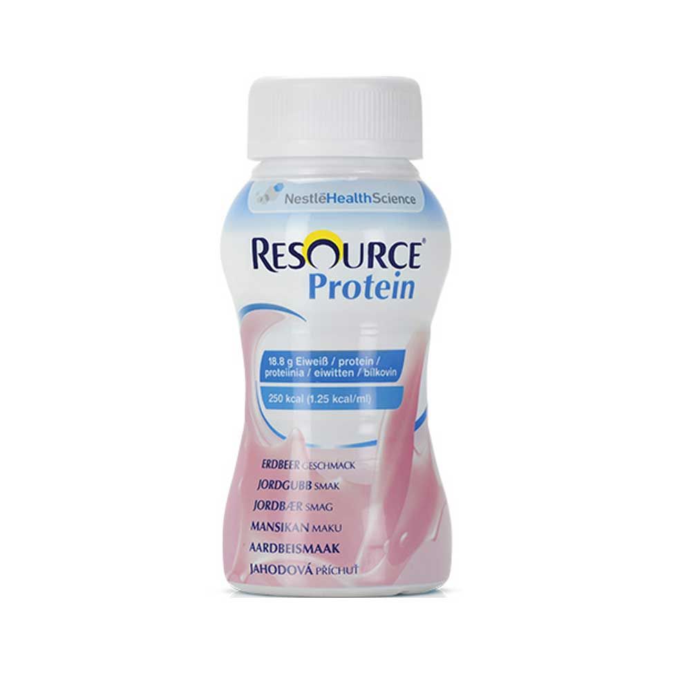 Nestle Resource® Protein Drink, 4x200ml, Erdbeere