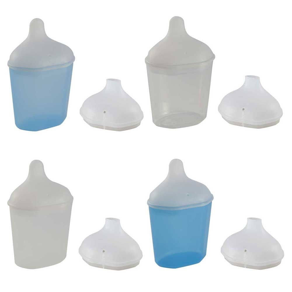 Behrend Trinkbecher-Set, 2x anatomisches Mundstück, Schnappverschluss