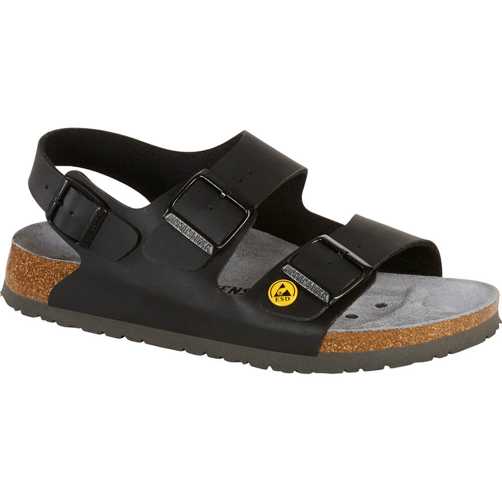 Milano ESD Antistatisch, Birkenstock, schwarz, Schmal, Gr. 35