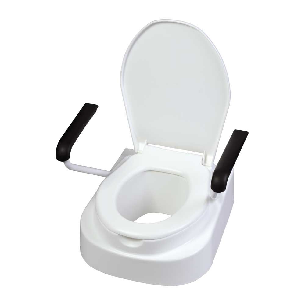 Behrend Toilettensitzerhöher Relaxon Star, Armlehnen, höhenverstellbar