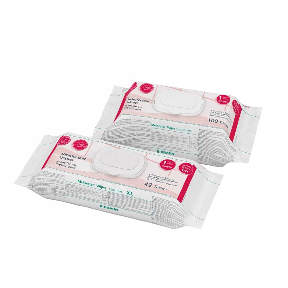 B.Braun Desinfektionstücher Meliseptol® Wipes sensitive