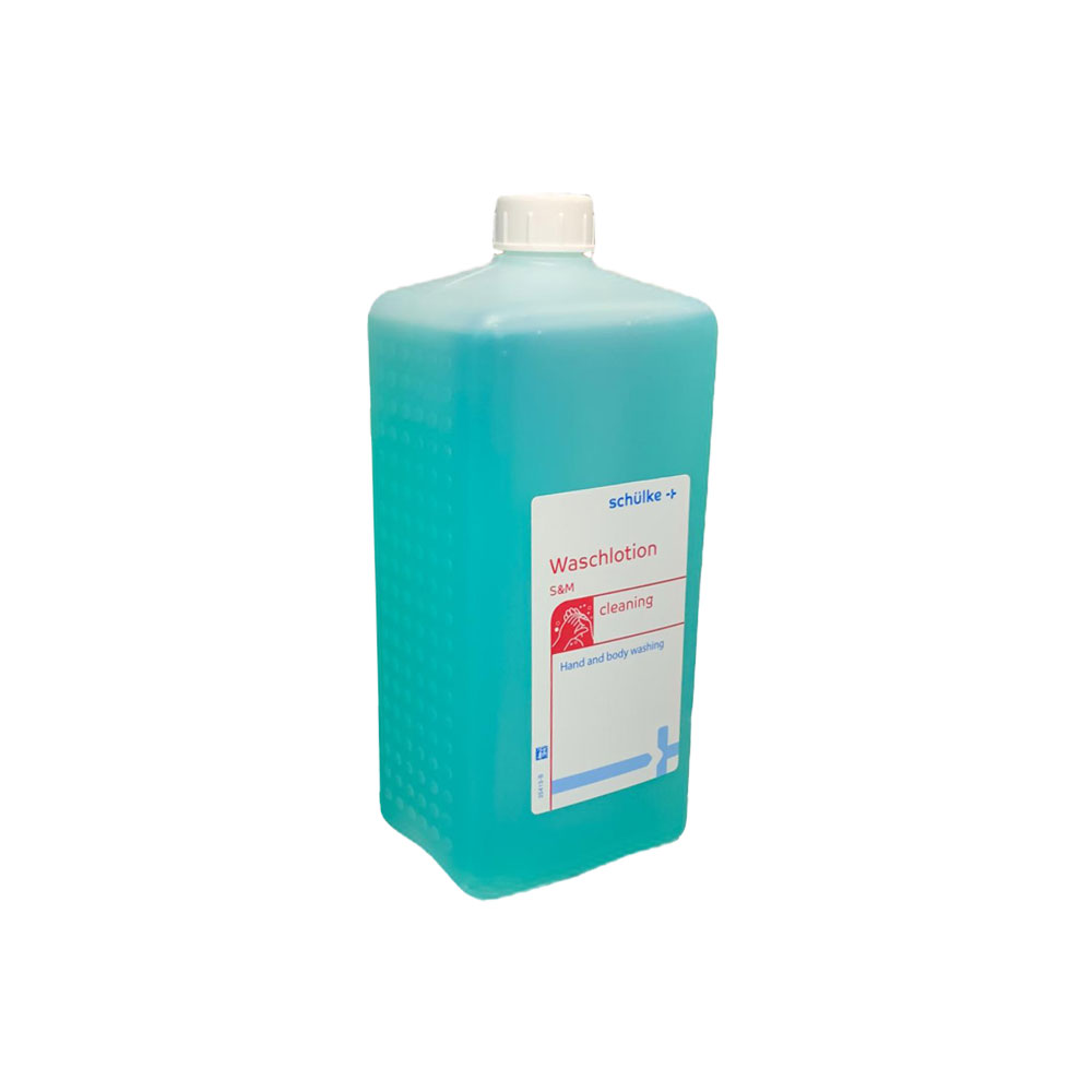 Schülke s-m® Waschlotion, seifen-/alkalifrei ph-neutral, Eurofl. 1 L