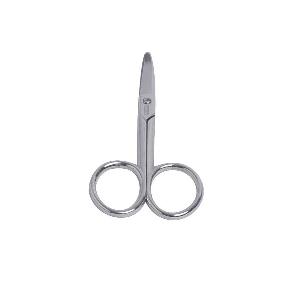 Behrend Baby-Nagelschere, abgerundet, vernickelt, 8cm