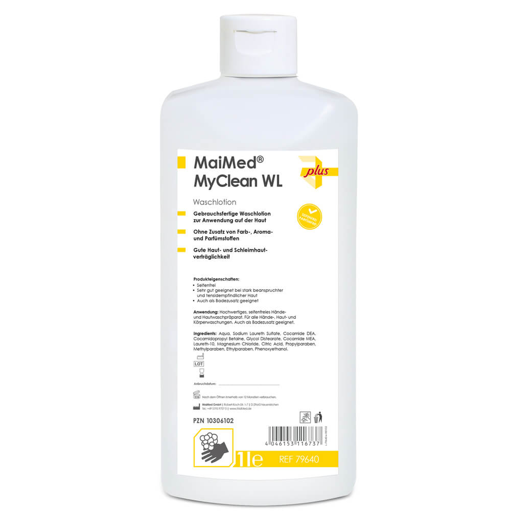 MaiMed MyClean® WL Waschlotion, Haut/Hände, seifenfrei, 1000 ml