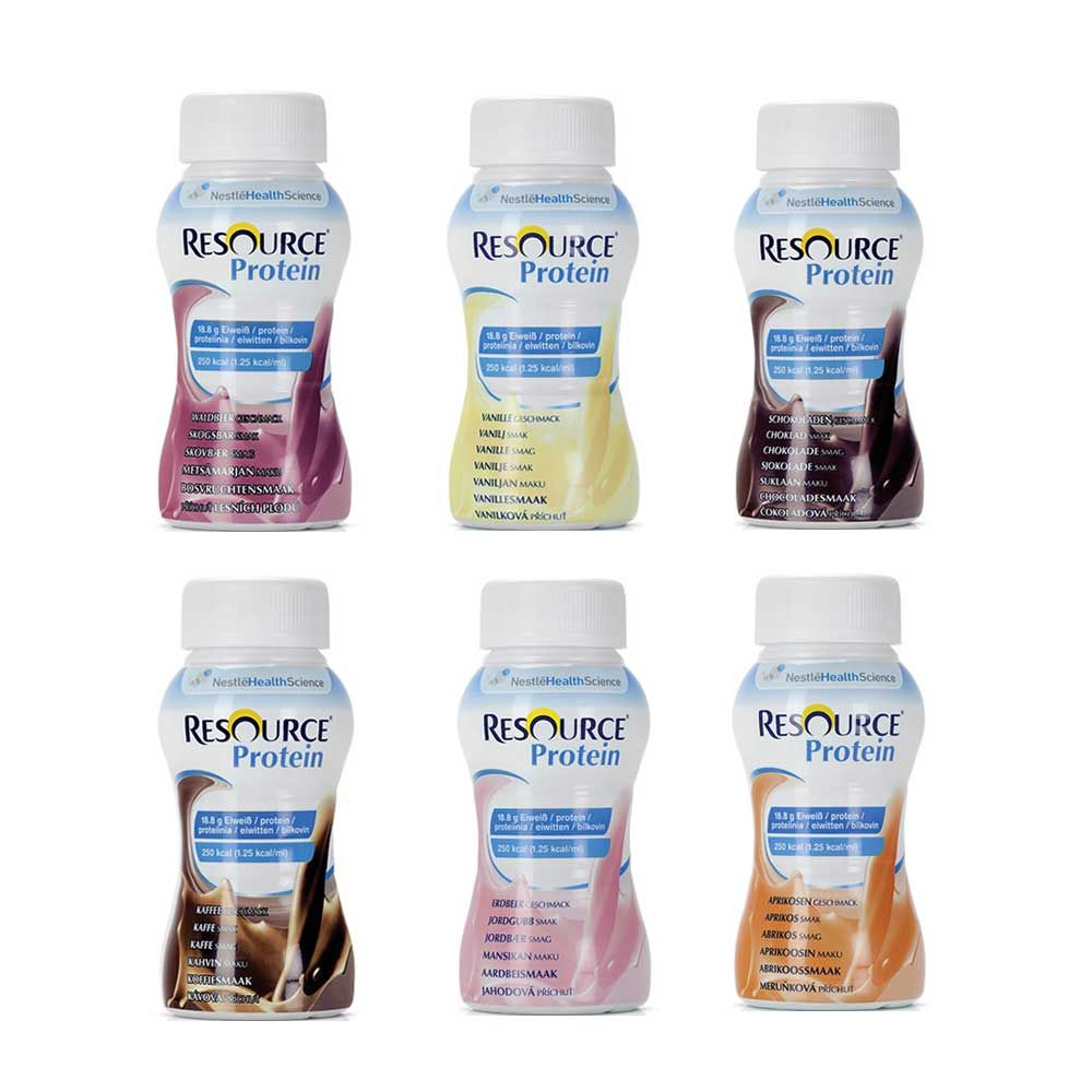 Nestle Resource® Protein Drink, 24x200ml, gemischt