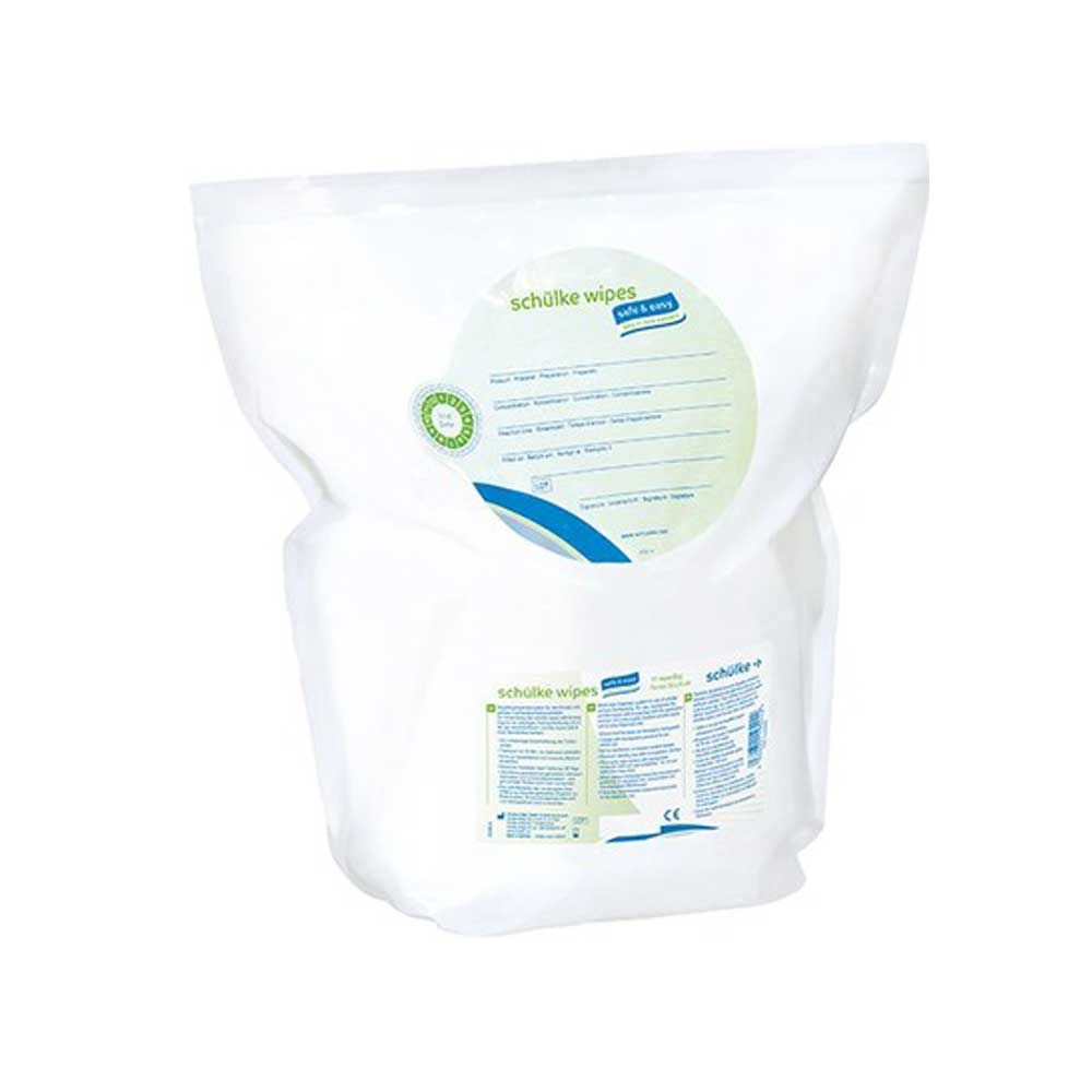 Schülke Wipes Safe&Easy Bag Desinfektionstücher, trocken, 6 x 111 St