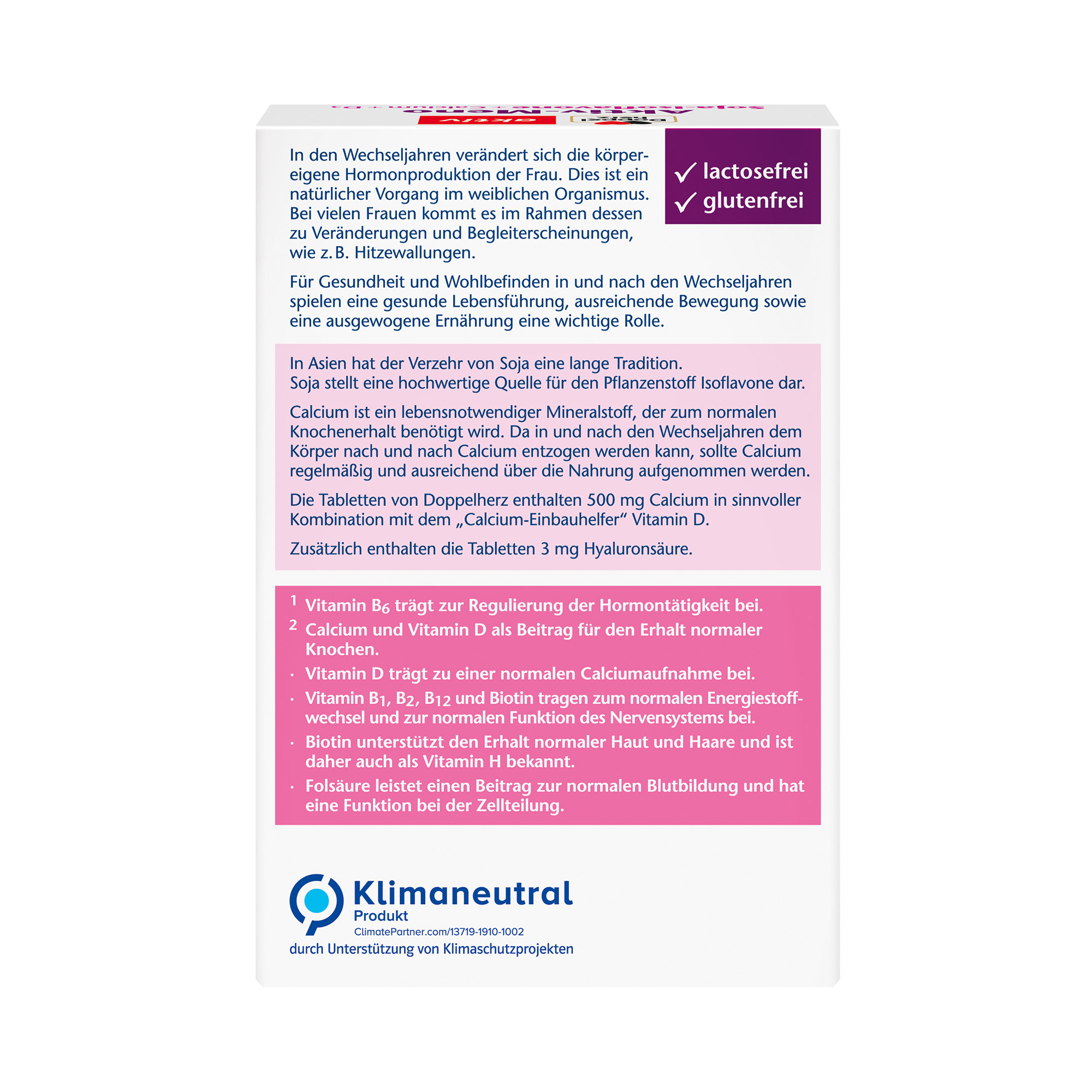 Doppelherz Aktiv-Meno Soja-Isoflavone, 30 Tabletten