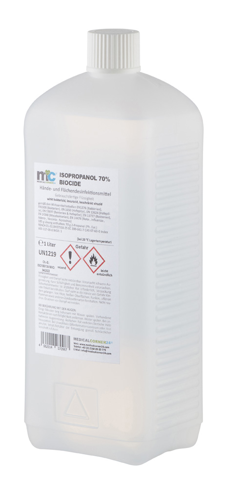 MC24® Hände-/Flächendesinfektion Biocide, Fl. mit Spritzeinsatz, 1 L
