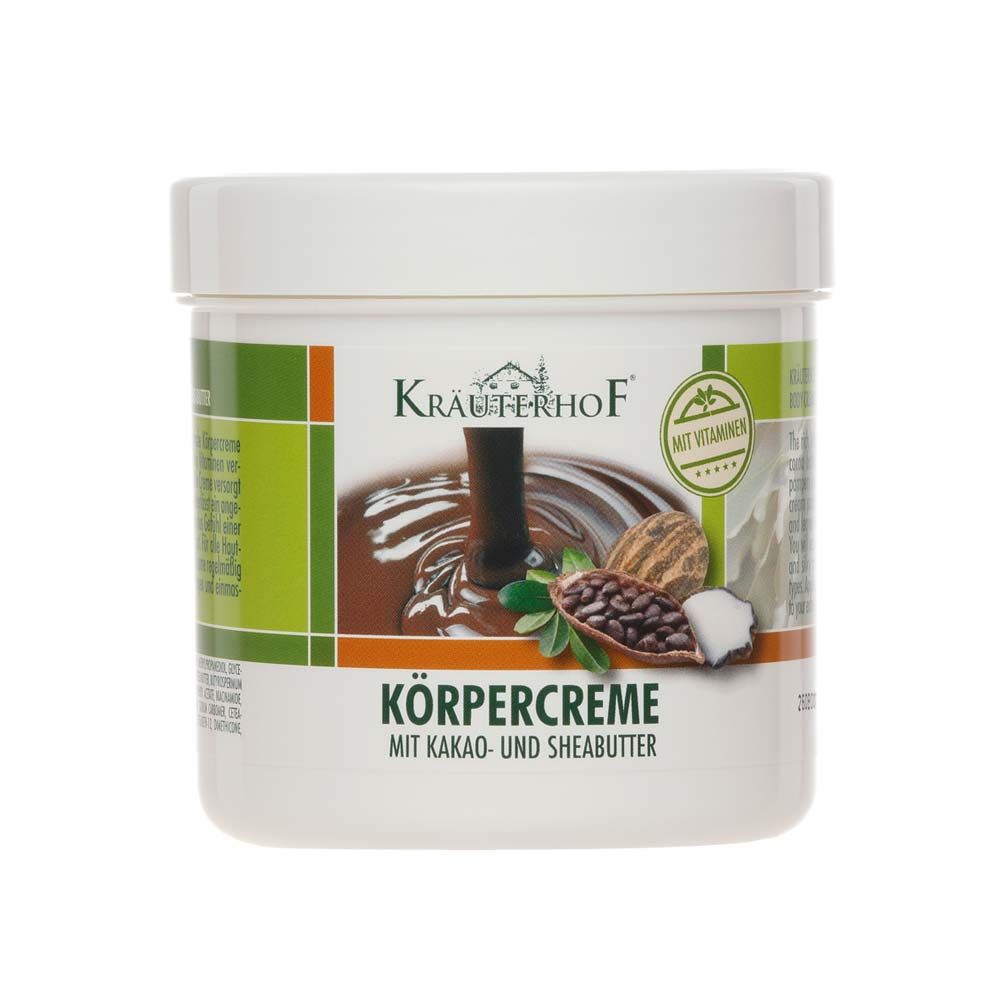 Asam Kräuterhof® Körpercreme mit Kakao-/Sheabutter, jede Haut, 250ml