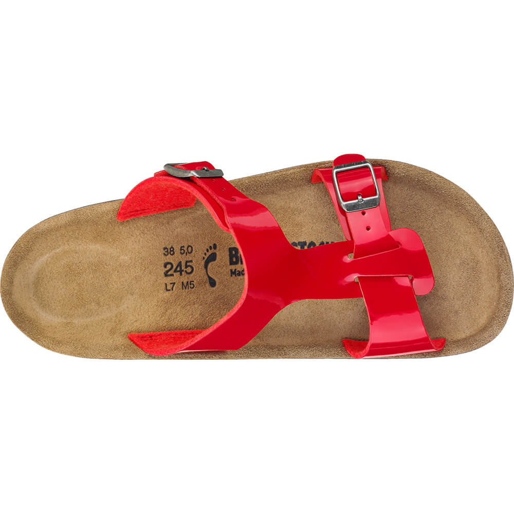 Sofia BF, Birko-Flor, von Birkenstock, Schmal, Tango Rot, Gr. 39