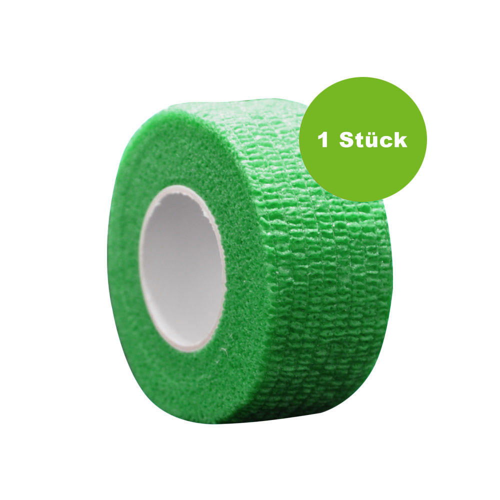 MC24® Fingertape color, kohäsiv, 2,5cmx4,5m, grün, 1St