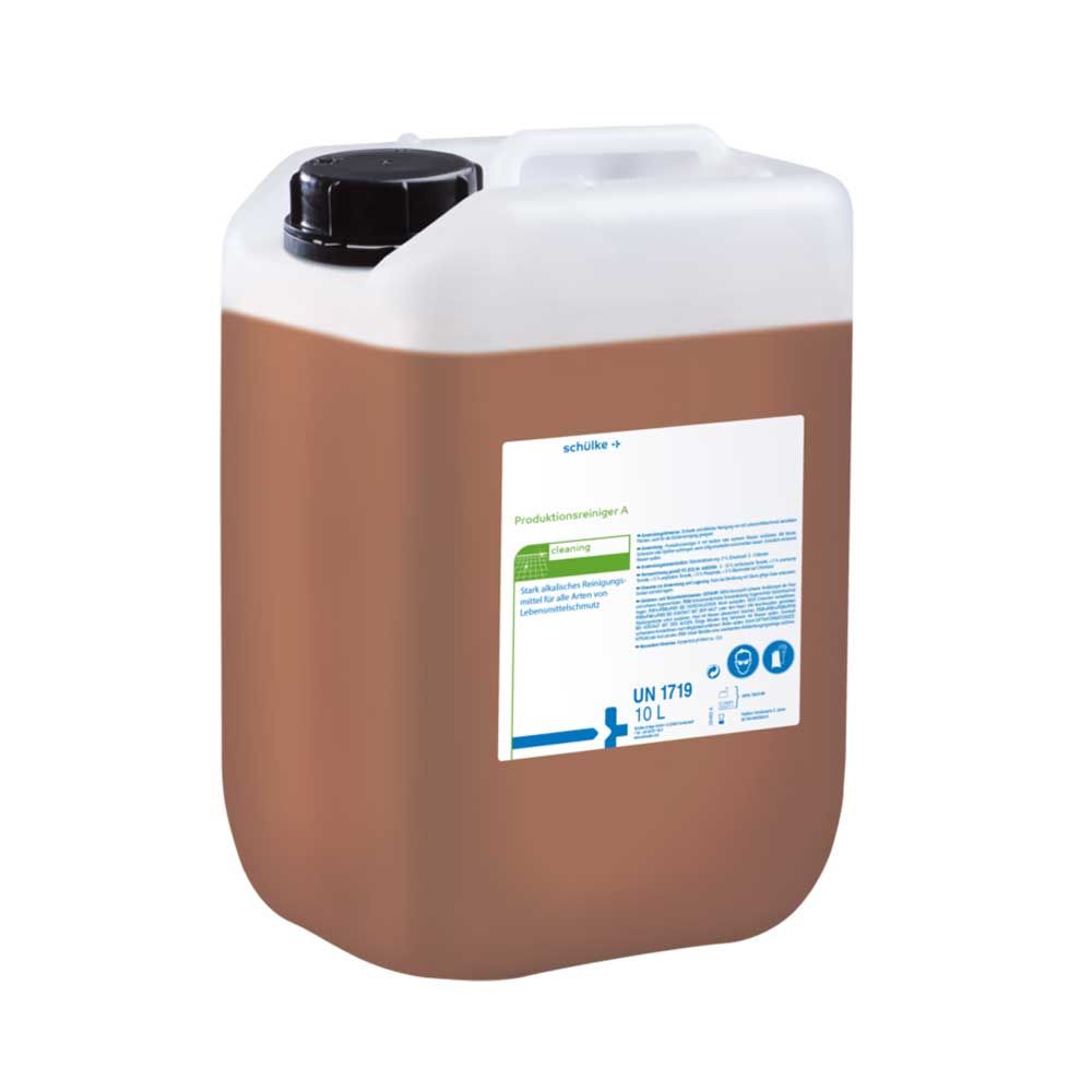 Schülke Produktionsreiniger A, alkalisch, Lebensmittelbereich, 10 L