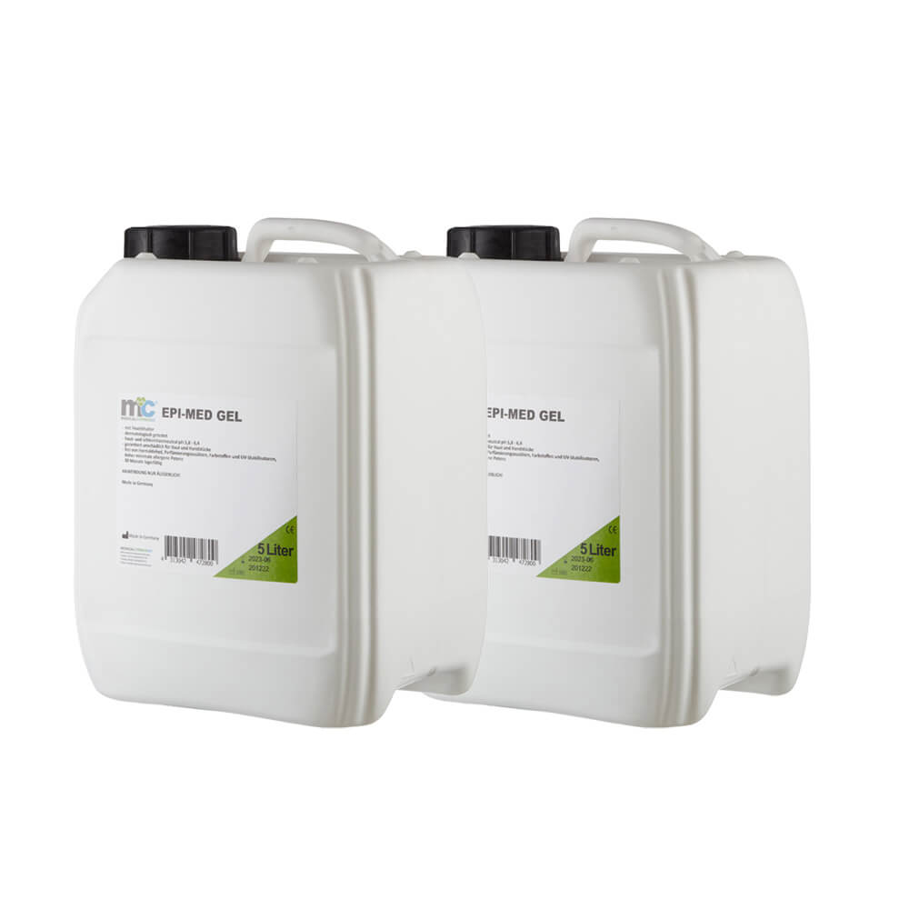 IPL Gel Epimed, IPL Kontaktgel, Laser-Haarentfernung, 2 x 5 l Kanister