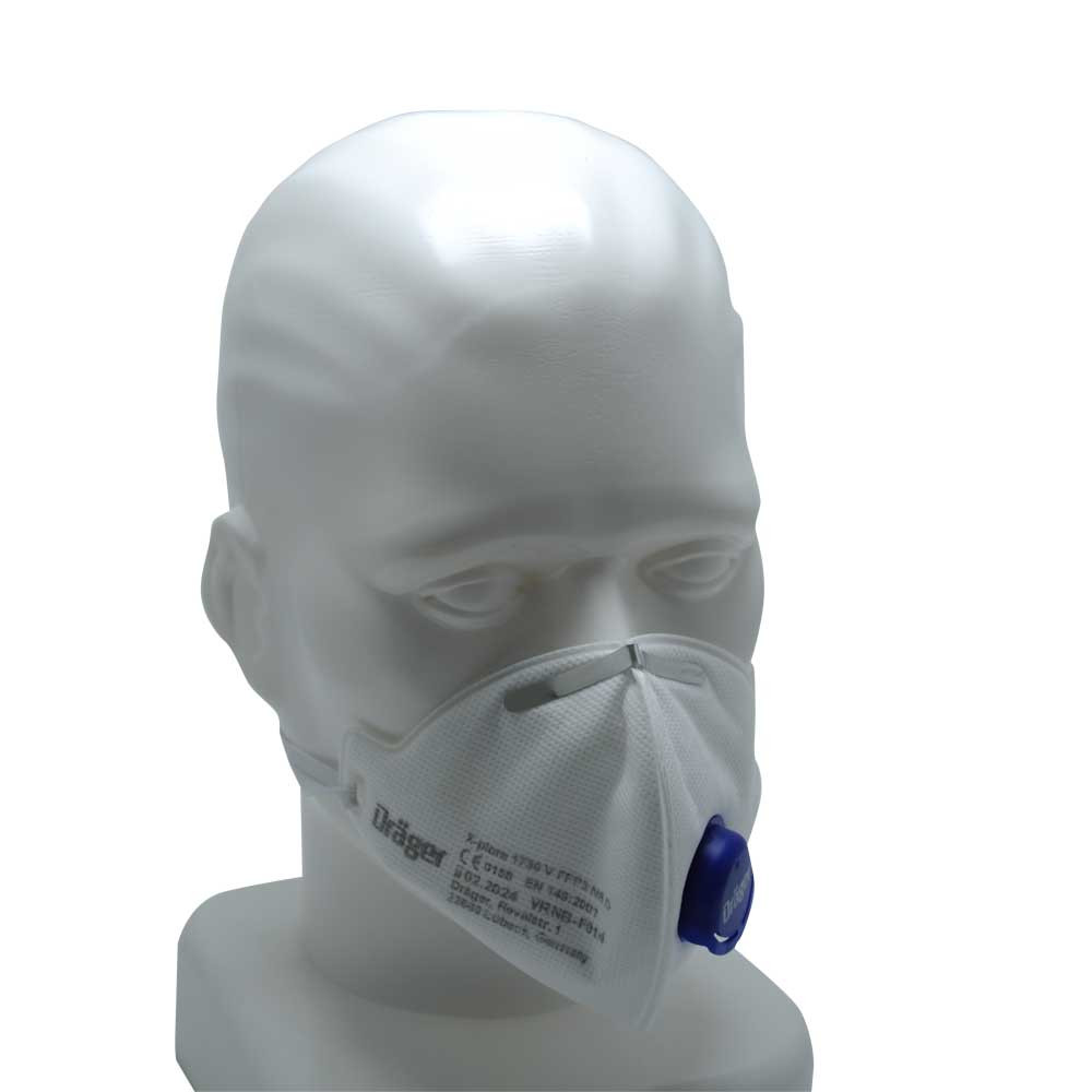 Dräger Atemschutz mit Ventil X-plore®1730 FFP3, versch. Packungsgrößen