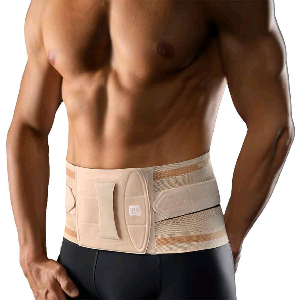 BORT select Stabilo® Rückenbandage mit Pelotte, Gr. 4, hautfarben