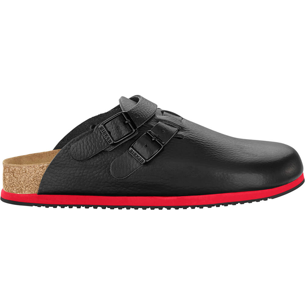 Kay SL Superlauf Weichbettung, Birkenstock, schwarz-rot, Schmal Gr. 35