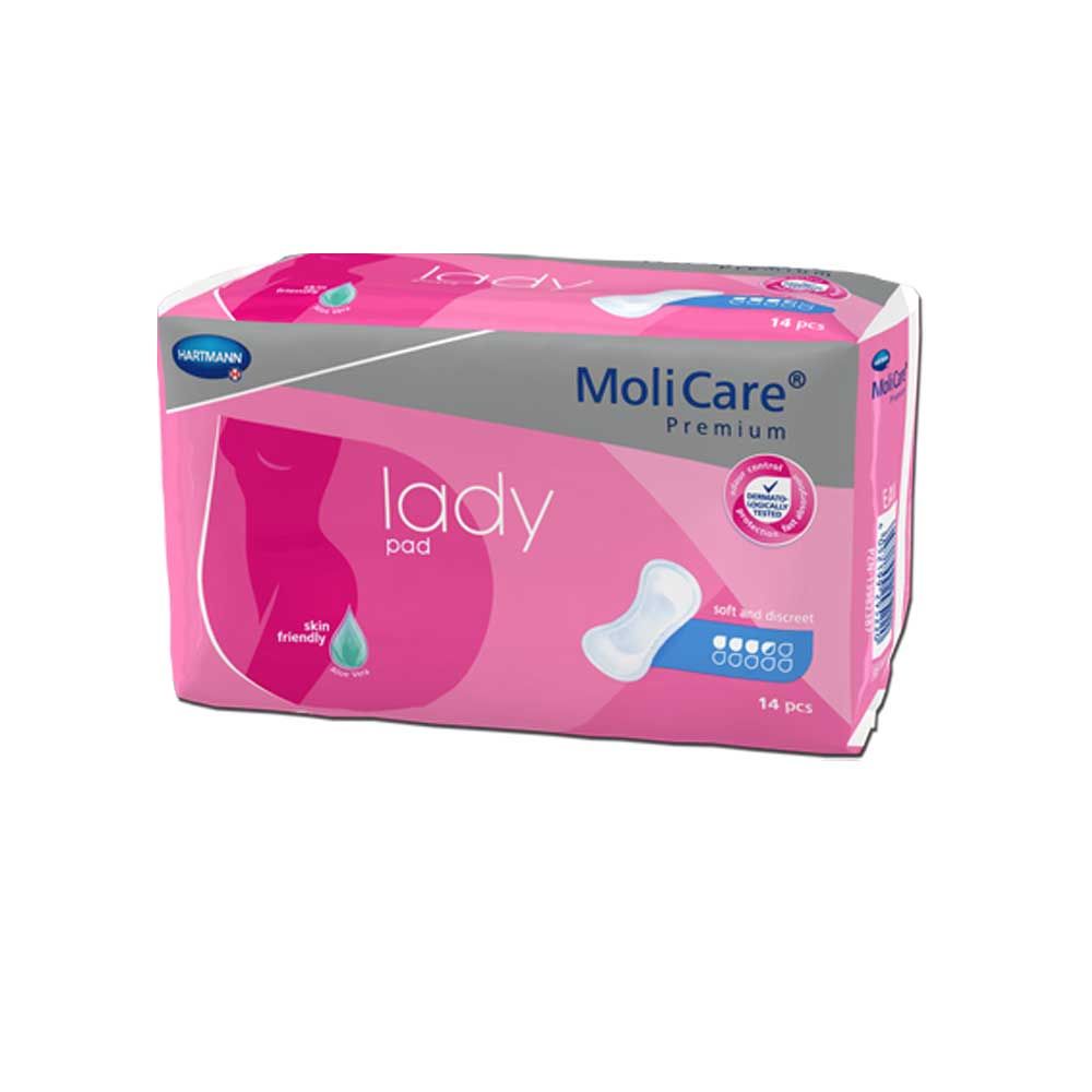 Hartmann Slipeinlagen MoliCare® Premium Lady Pad, 3,5 Tropfen, 14St