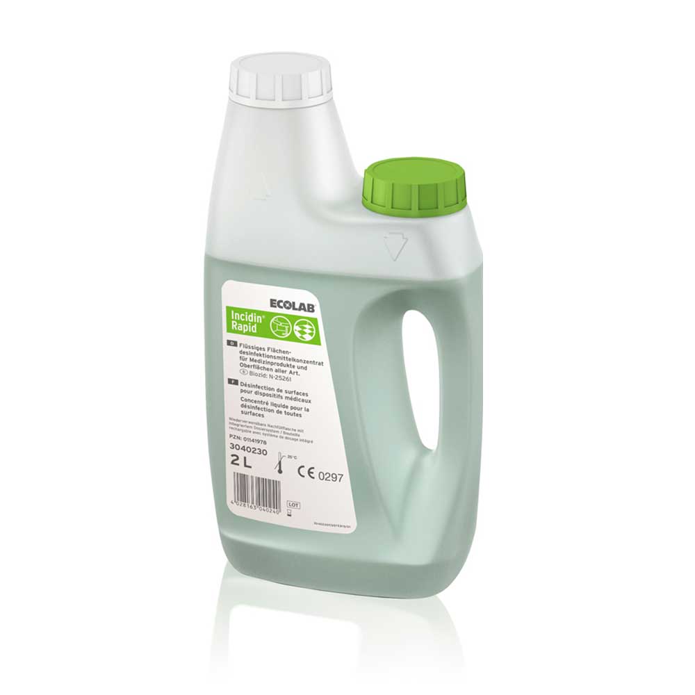 Ecolab Flächendesinfektion Incidin Rapid, versch. Größen
