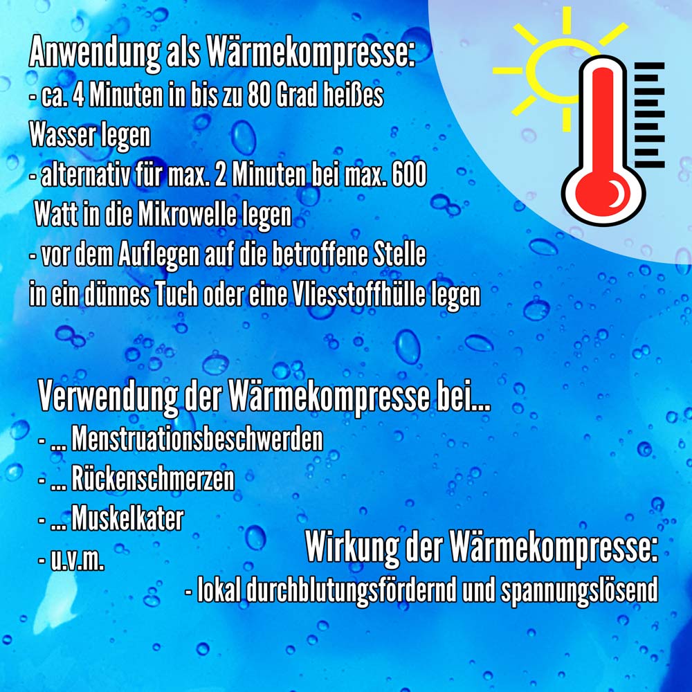 MC24 Kalt-/ Warm Kompressen, Gel, 12 x 29 cm, 10 Stk.