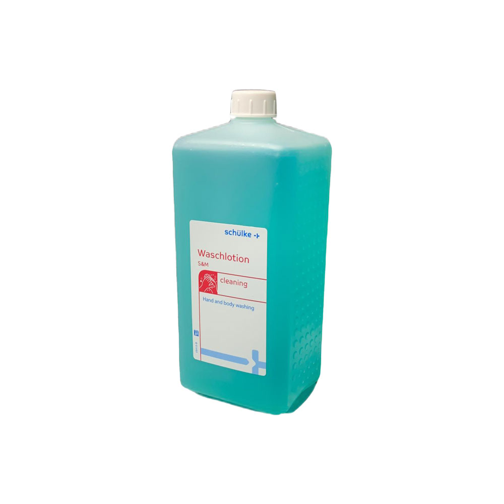 Schülke s-m® Waschlotion, seifen-/alkalifrei ph-neutral, Eurofl. 1 L