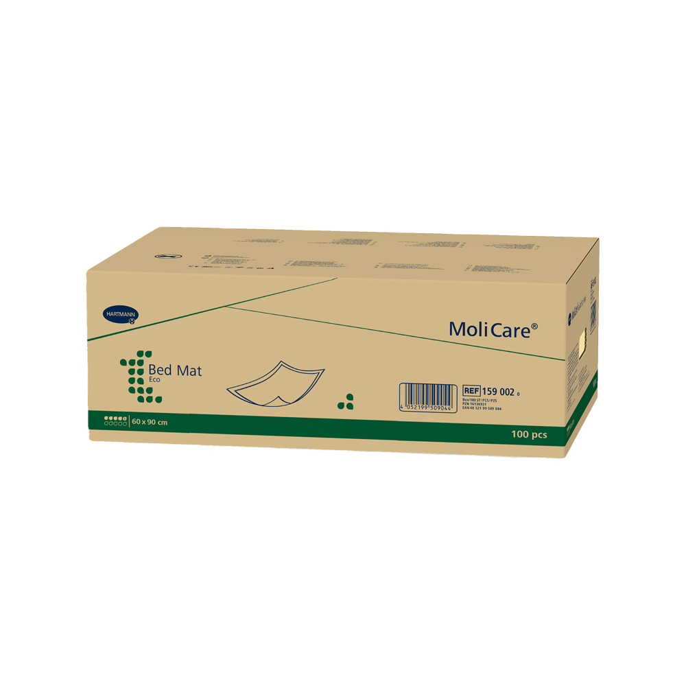 Hartmann MoliCare® Bed Mat Eco Inkontinenzunterlagen, 5 Tropfen, 60x90 cm