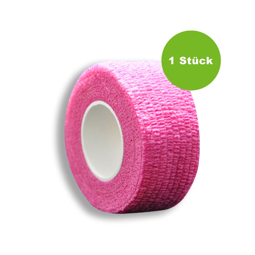 MC24® Fingertape color, kohäsiv, 2,5cmx4,5m, pink, 1St