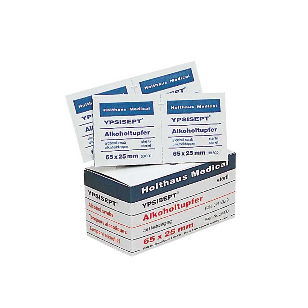 Holthaus Medical YPSISEPT® Alkoholtupfer 65x25mm, 100 Stück