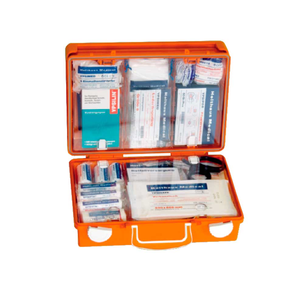 Holthaus Medical SAN Erste-Hilfe-Koffer, leer, 31x21x13cm