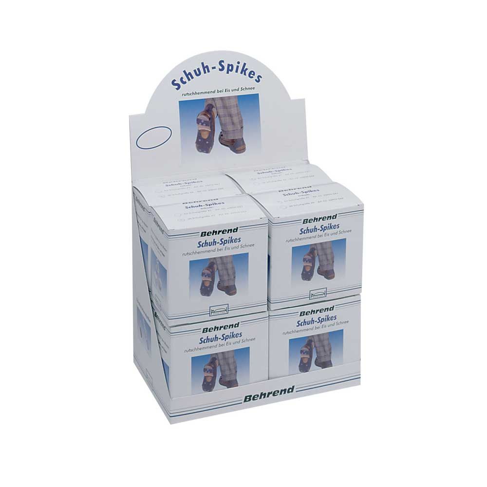 Behrend Schuh-Spikes, 8 Paar bis Gr. 41 / 42, im Display