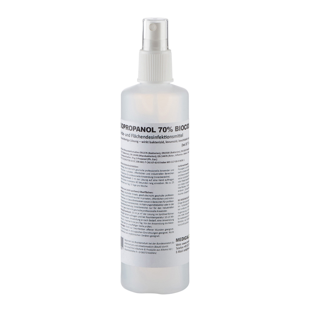 MC24 Hände-/Flächendesinfektion Biocide, Fingerzerstäuber, 250ml