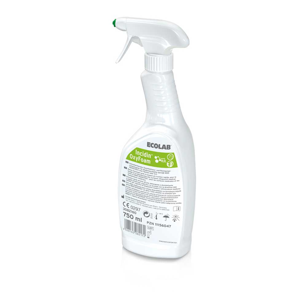 Ecolab Flächendesinfektion Incidin OxyFoam, 750 ml Sprühflasche