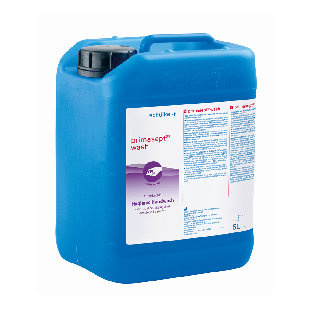 primasept® wash Waschlotion, parfümfrei, von Schülke, 5 Liter