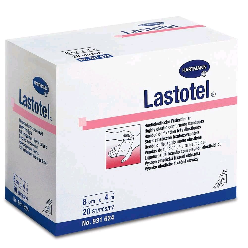 Hartmann Peha-Lastotel, Fixierbinde, 4cmx4m, 20 Binden