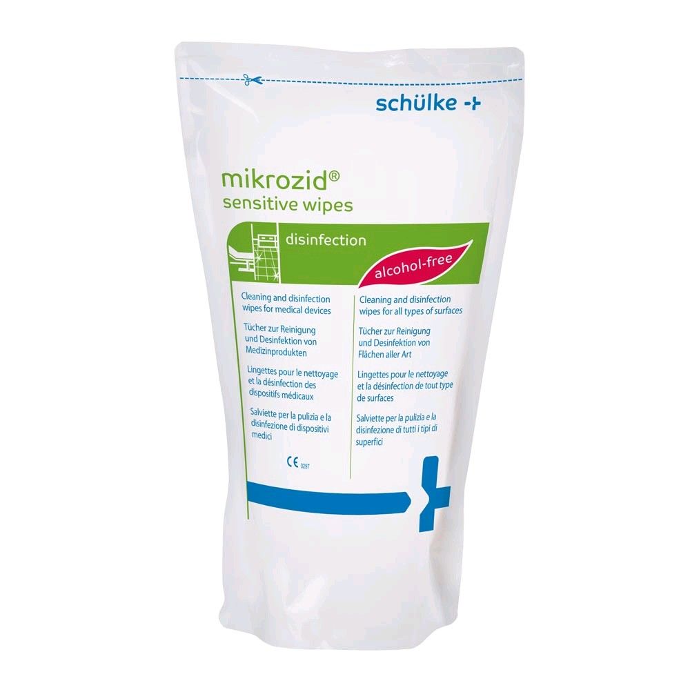 Schülke Mikrozid® Sensitive Jumbo Desinfektionstücher Refill 200 Wipes