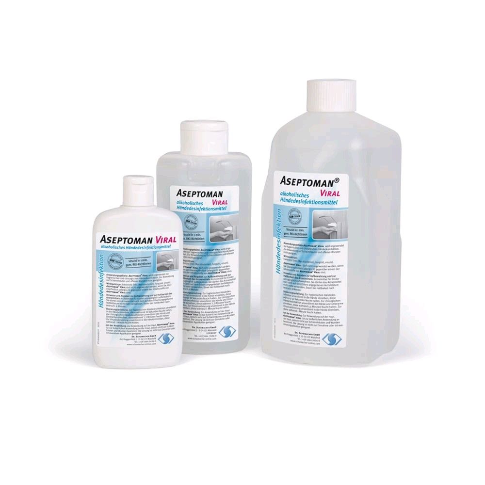 Dr Schumacher Aseptoman® Viral, Händedesinfektion, 500 ml Spenderfl.