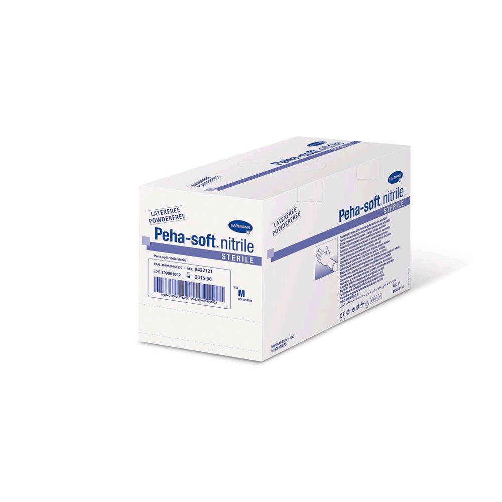 Hartmann Peha-soft® nitrile sterile Handschuhe blau, puderfrei, S-L