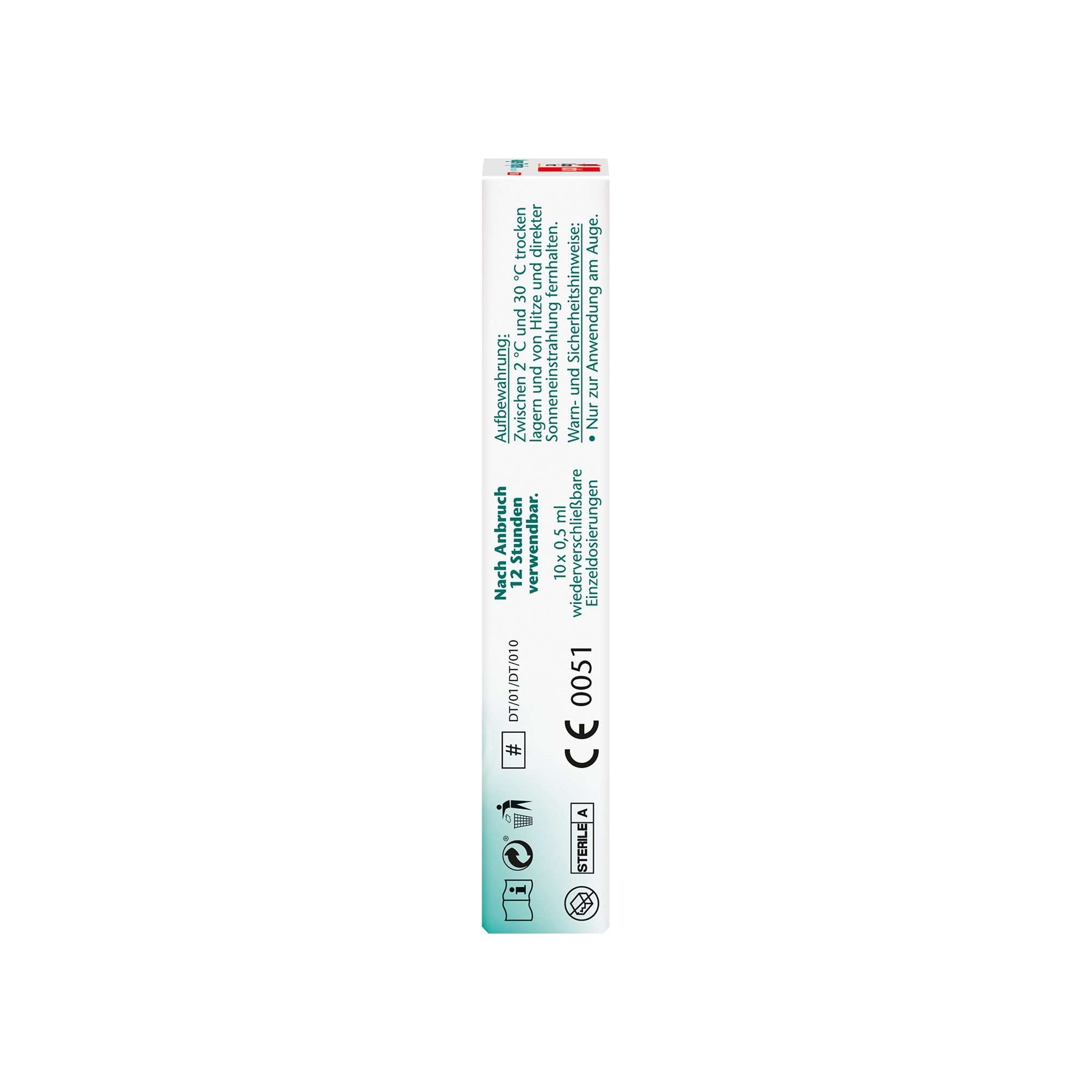 Doppelherz aktiv Augen-Tropfen, Hyaluron 0,4% 10 x 0,5ml
