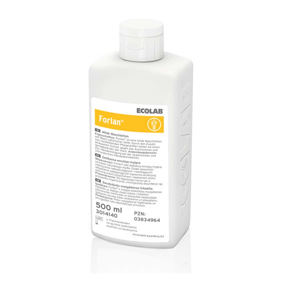 Ecolab Waschlotion Forlan, tensidfrei, mild, 500 ml