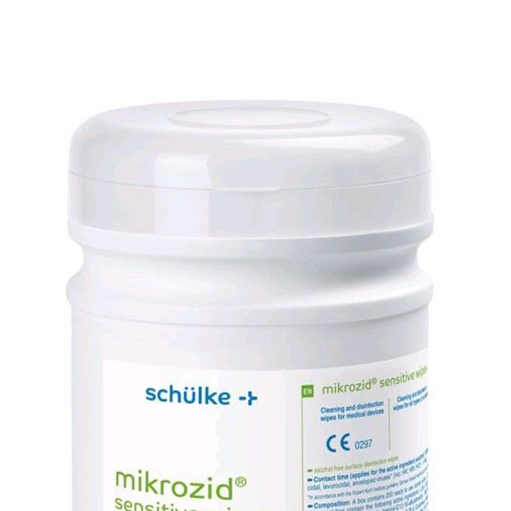 Schülke Mikrozid® Sensitive Desinfektionstücher, 14x18cm, 120St, Dose