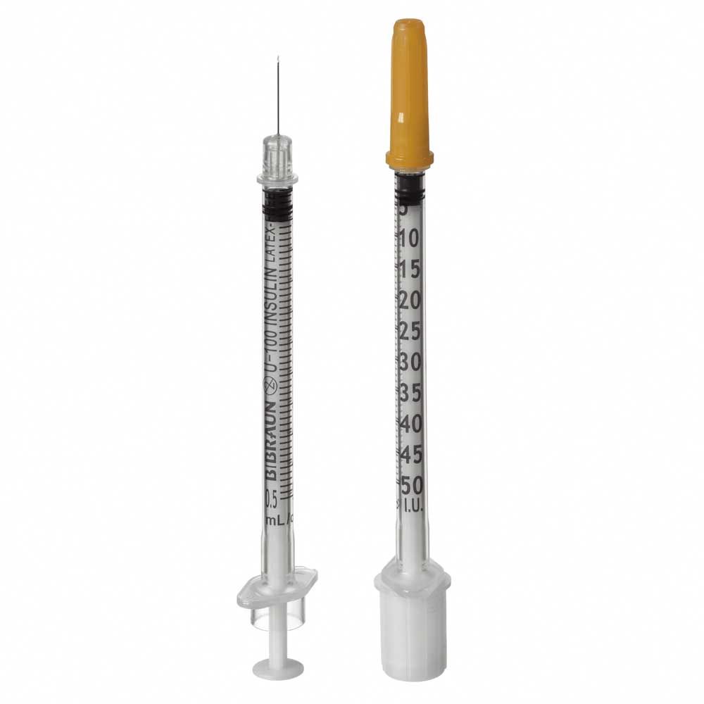 B.Braun Insulinspritze Omnican® 50, U-100, 0,3x12mm, 100St