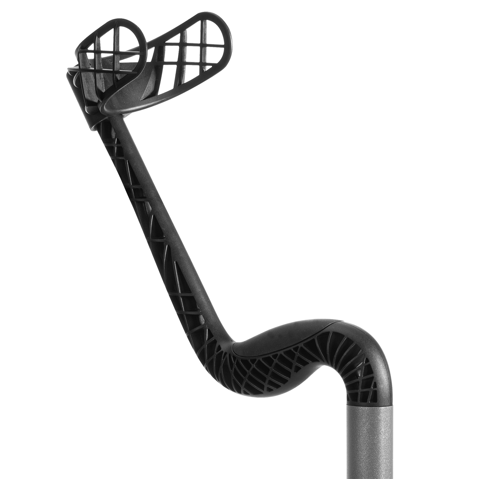 GANYMED® Independent 120 kg, Clip, Ergo-Softgriff, struktur grau von Ossenberg
