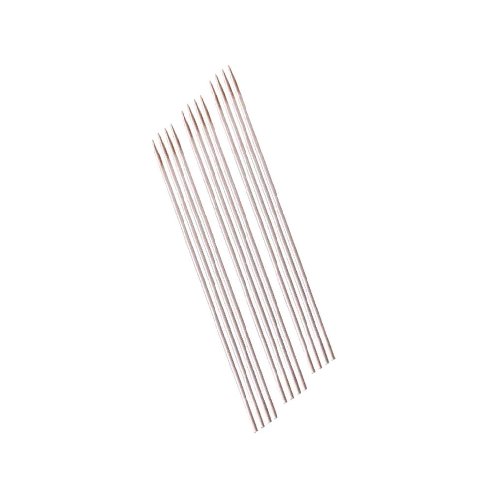 Ratiomed Watteträger, Birkenholz, d 3mm, einseitig spitzt, 25cm, 100St