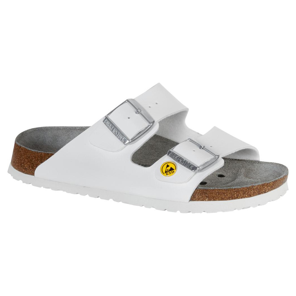 Birkenstock Arizona ESD, TÜV-geprüft, weiß, Gr. 44