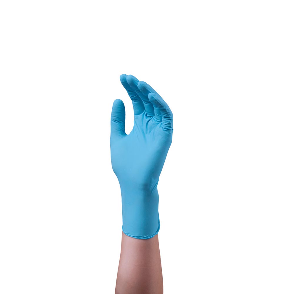 100 Peha-soft nitrile Handschuhe von Hartmann, puderfrei, blau, Gr. M