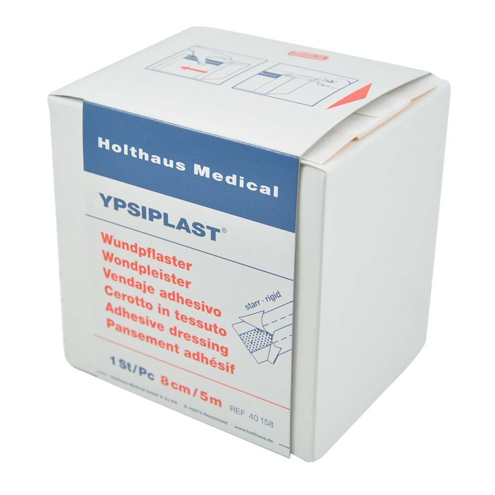 Holthaus Medical YPSIPLAST® Wundpflaster, gelocht, 4cmx5m