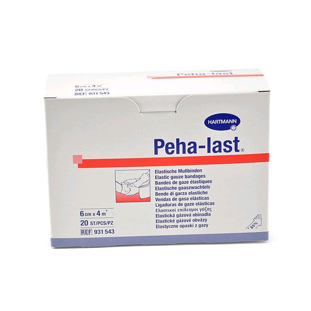 Peha-last, elastische Mullbinden von Hartmann, 20 St., 4 m