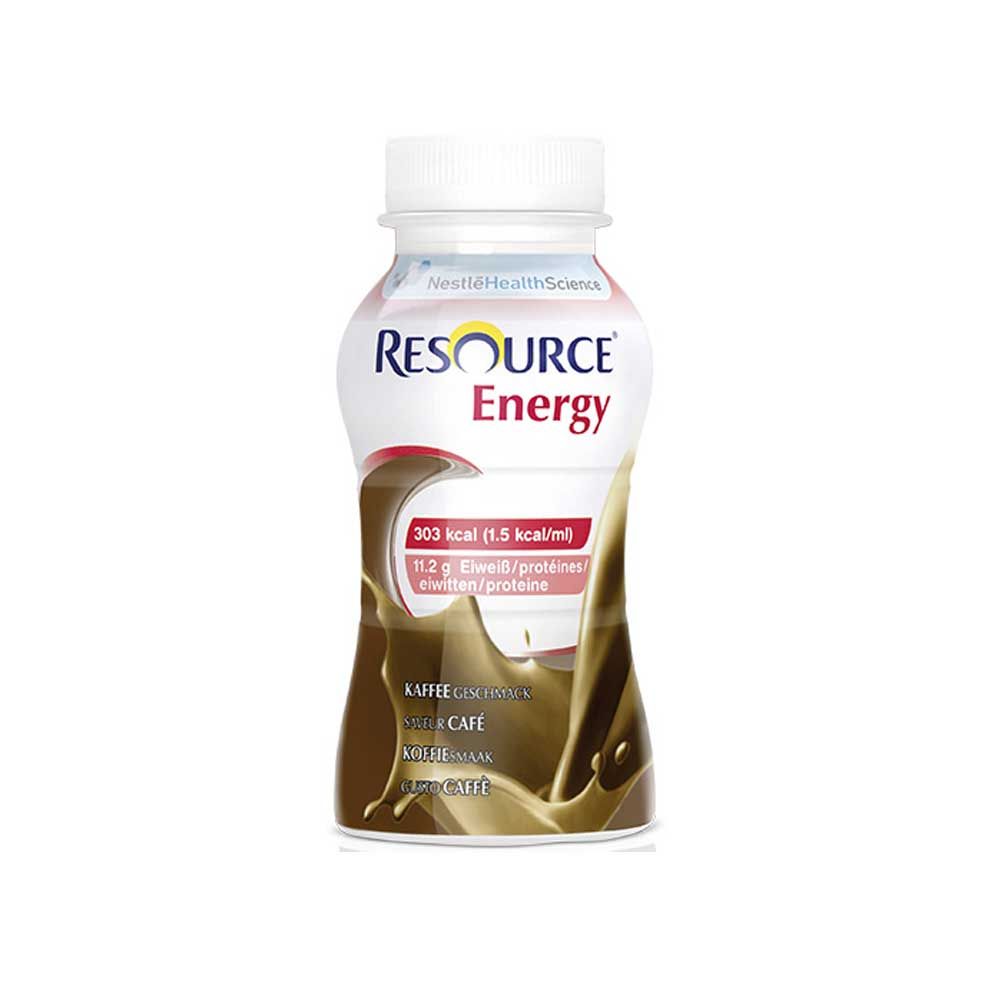 Nestle Resource® Energy Drink, 24x200ml, Kaffee