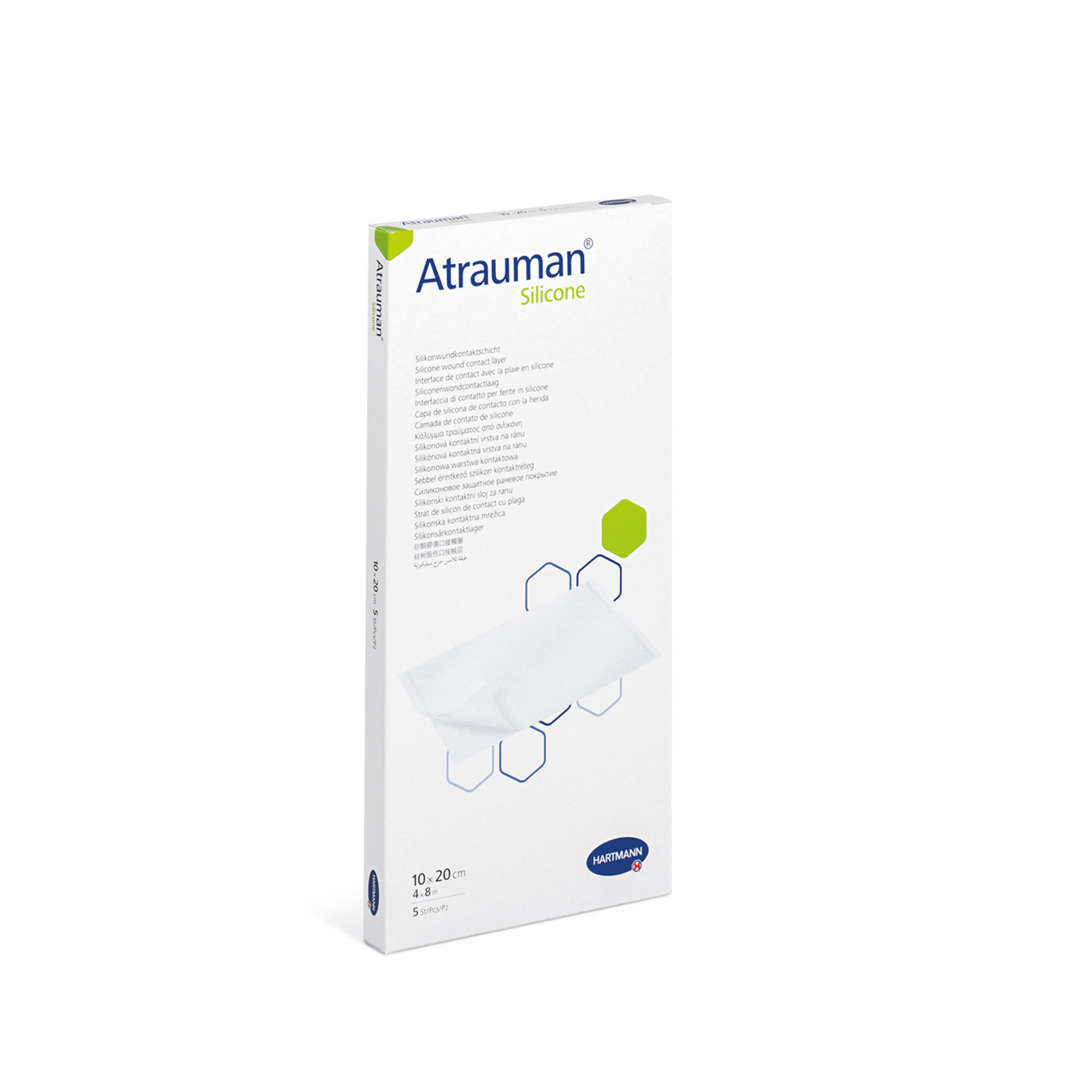 Hartmann Atrauman® Silicone 20 x 30 cm, steril, einzeln, eingesiegelt